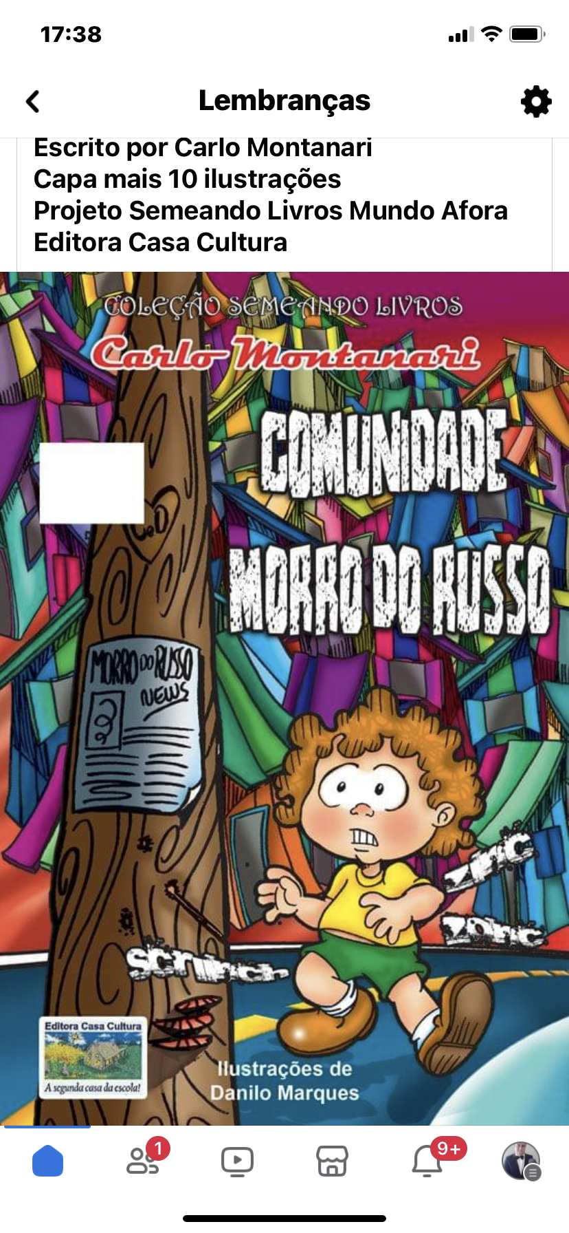 Livro Comunidade Morro Do Russo 